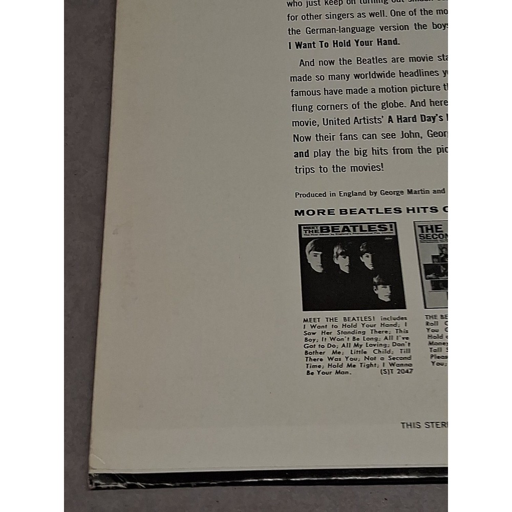 The Beatles – Something New - Capitol ST-2108 Rock Vinyl LP Record Album - Picture 7 of 16